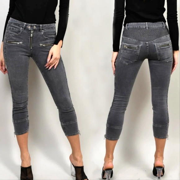 ISABEL Marant Etoile Moto Jeans Pelona Biker Pants - Picture 11 of 15